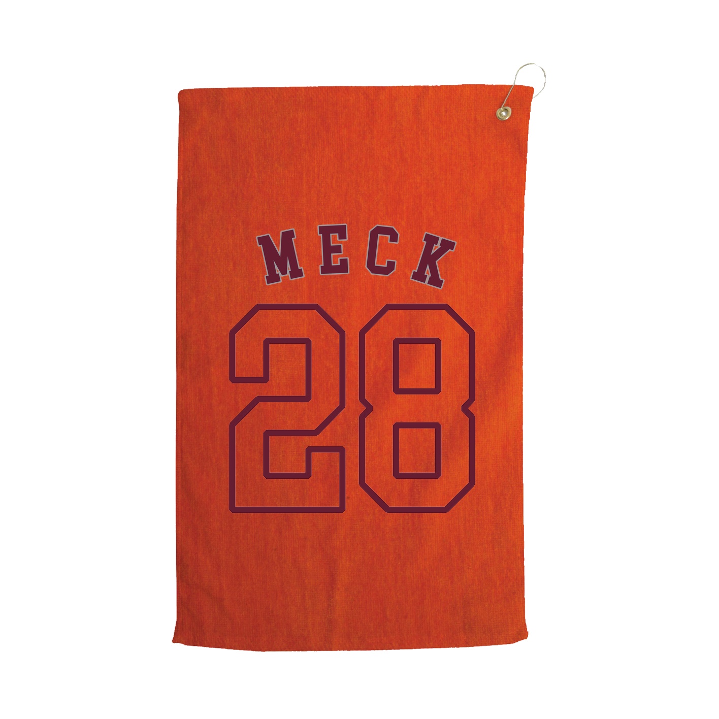Golf Towel — Shirsey Arch in Orange