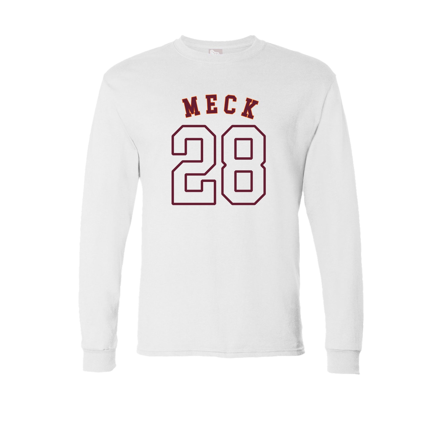 Long Sleeve Tee — Shirsey Arch in White