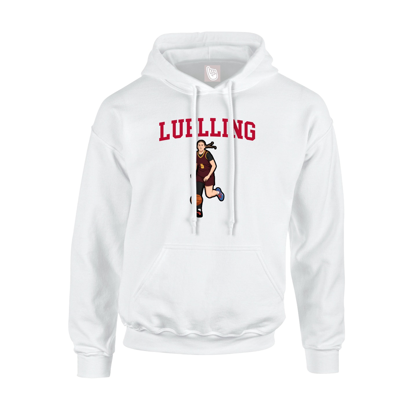Hoodie — Shirsey in White