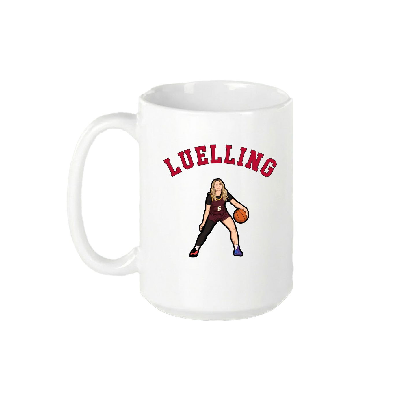 15oz Coffee Mug — Shirsey Arch in White