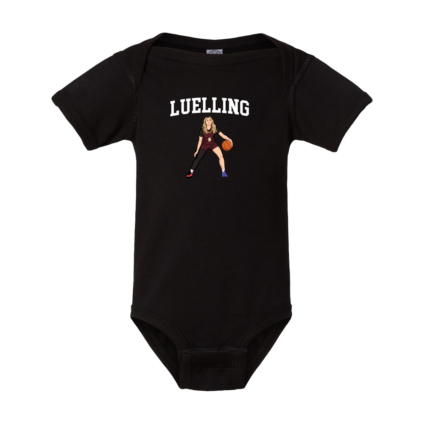 Baby Onesie — Shirsey in Black
