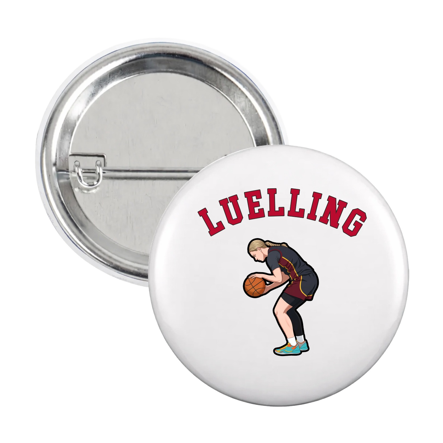 Game Day Button — Shirsey Arch in White