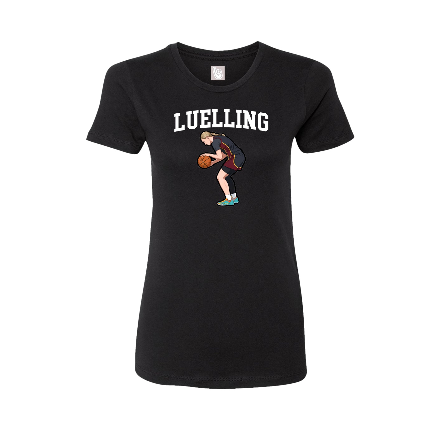 Fitted Women's Tee — Shirsey in Black
