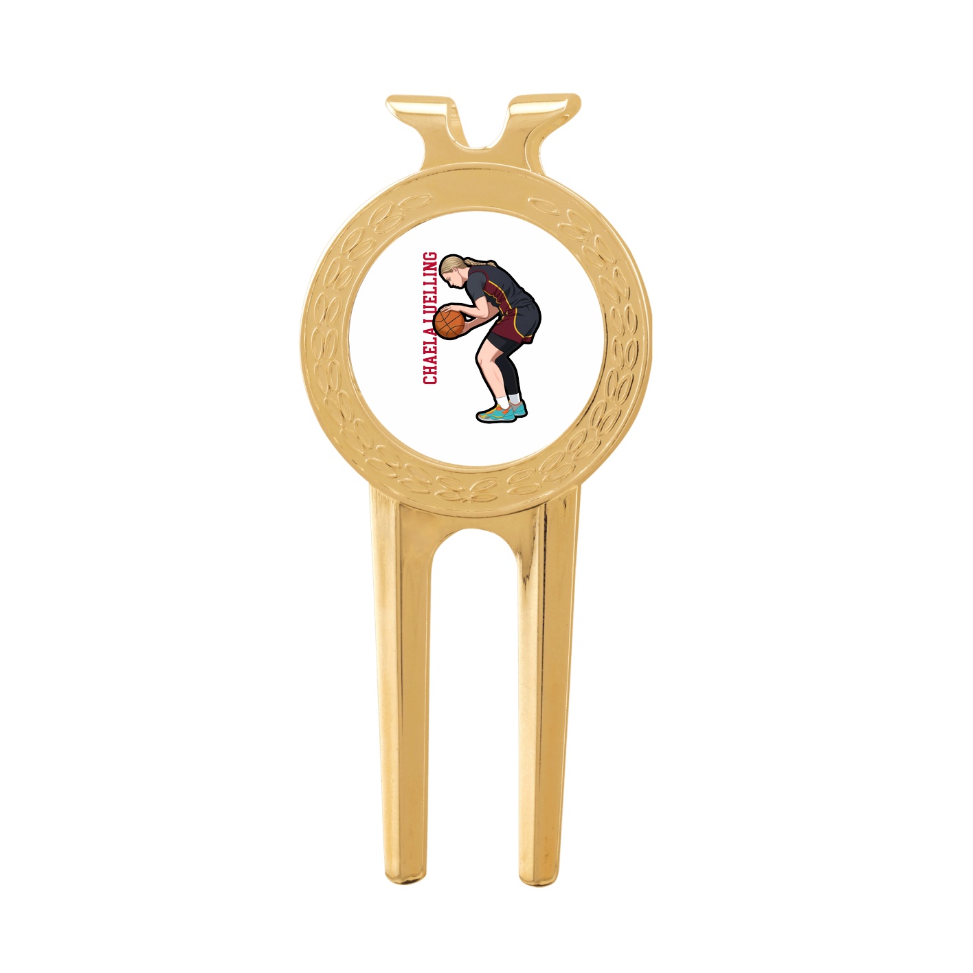 Divot Tool with Ball Marker — Name Vertical in Classic
