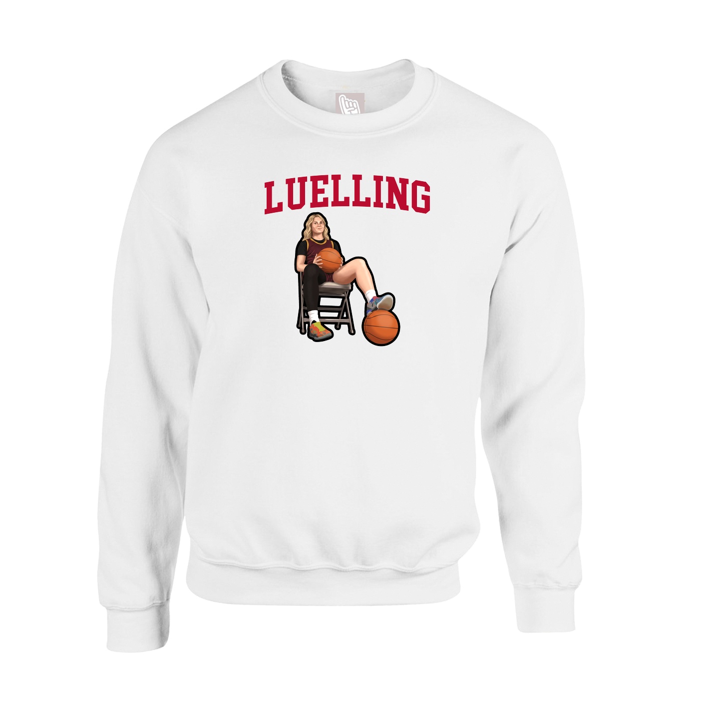 Fleece Crew — Shirsey in White
