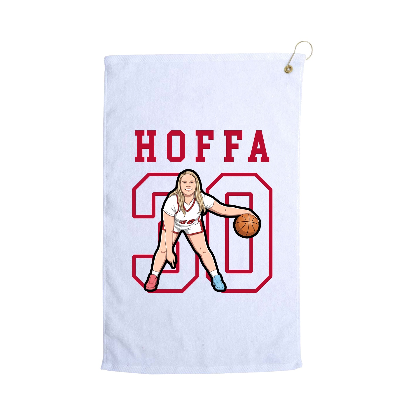 Golf Towel — Shirsey in White