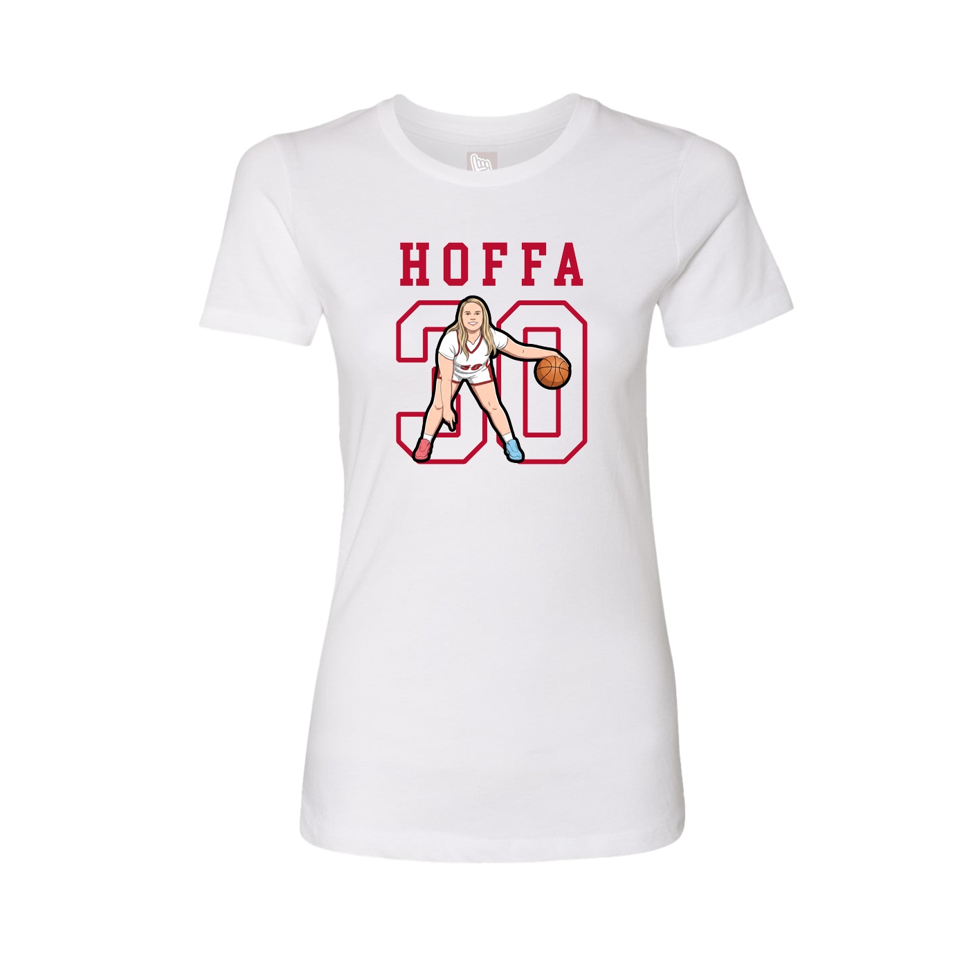 Fitted Women's Tee — Shirsey in White