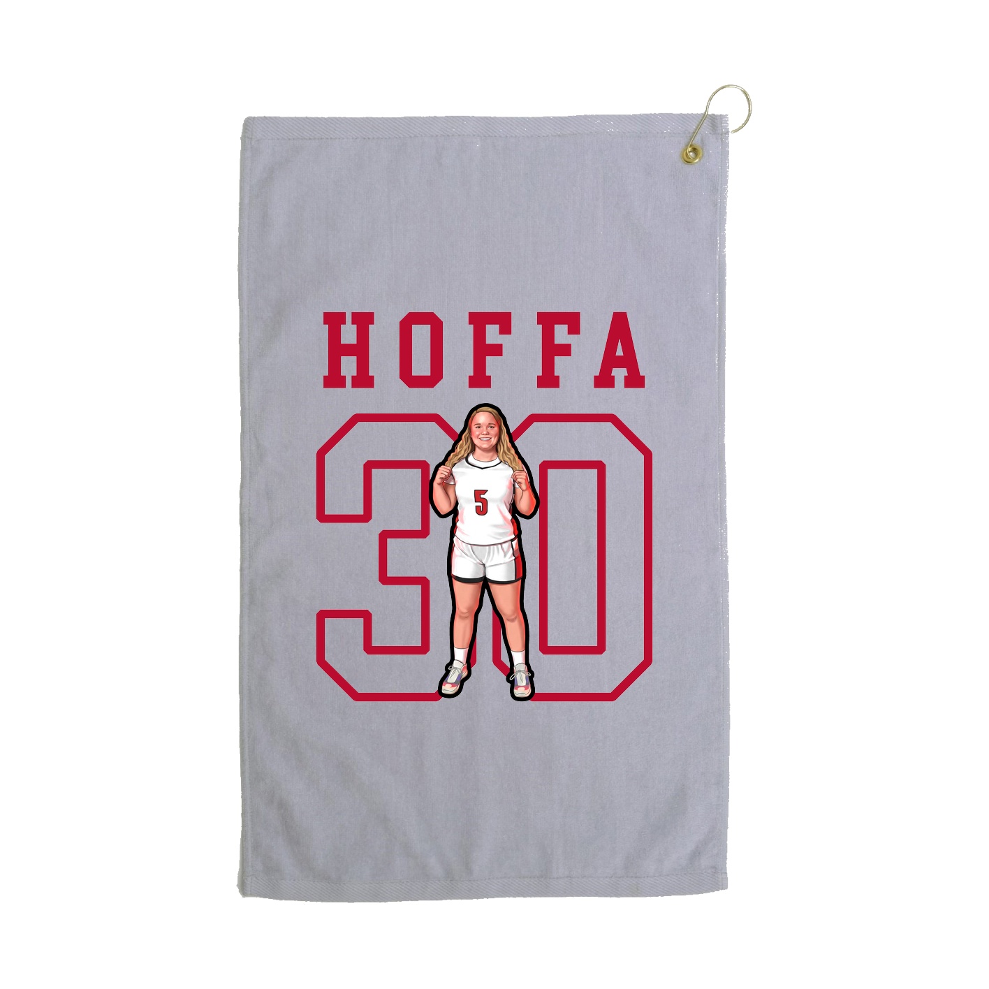 Golf Towel — Shirsey in Grey