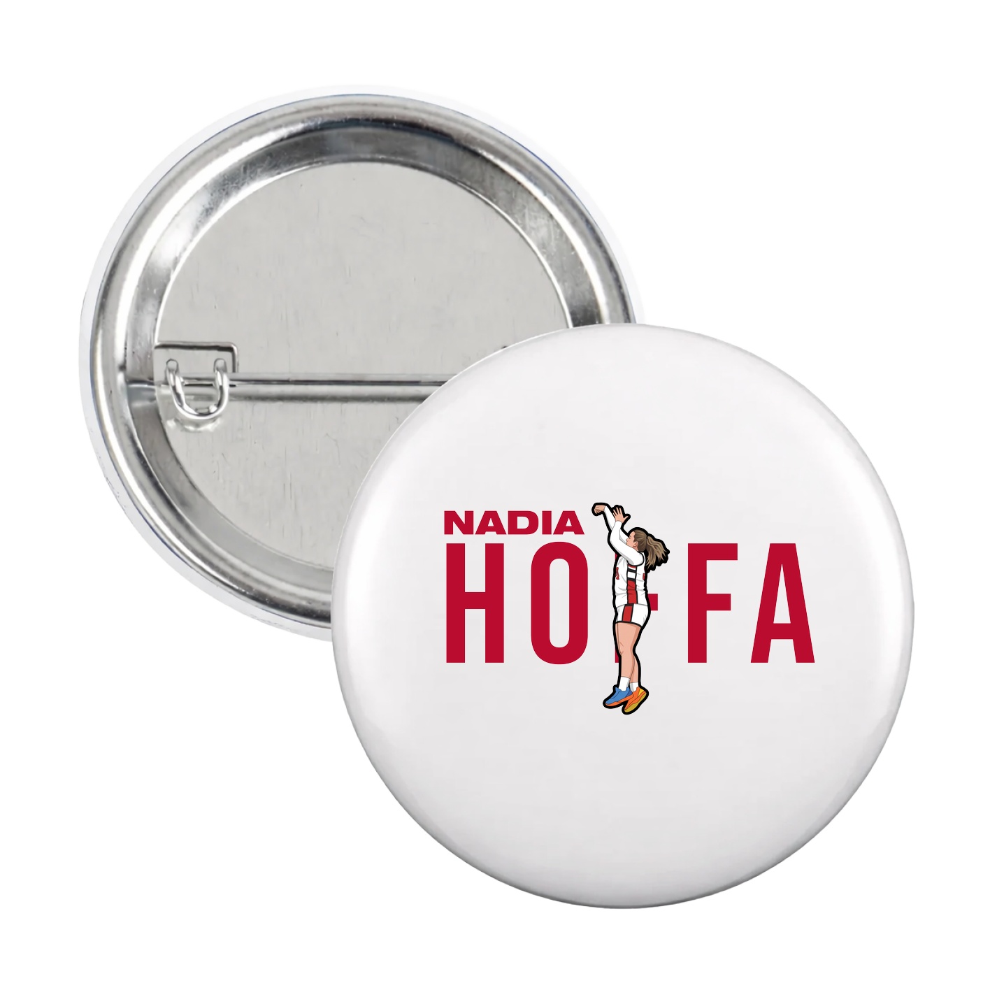 Game Day Button — Player Name in White