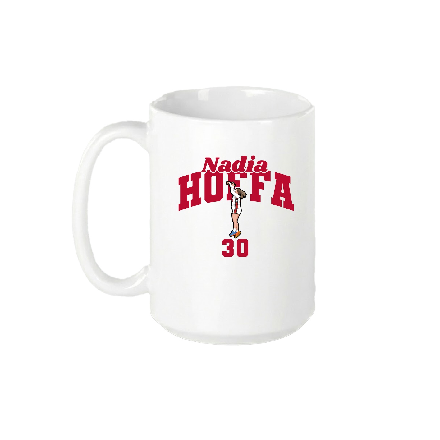15oz Coffee Mug — Signature Arch in White