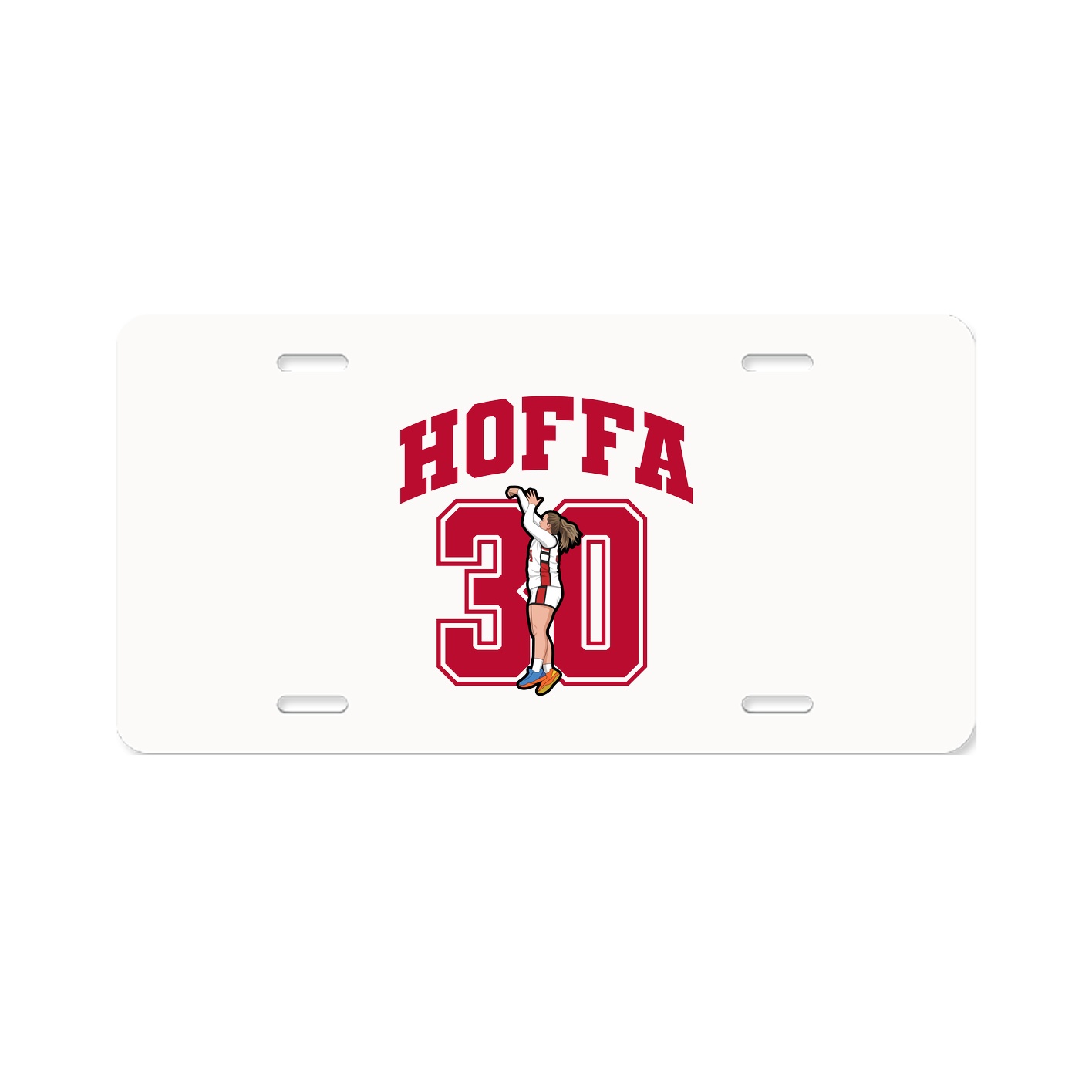 License Plate — Number in Classic