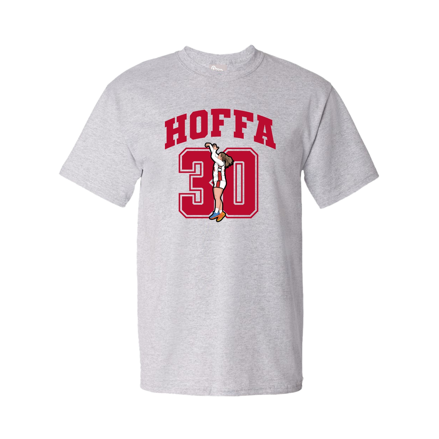 Tee — Number in Grey