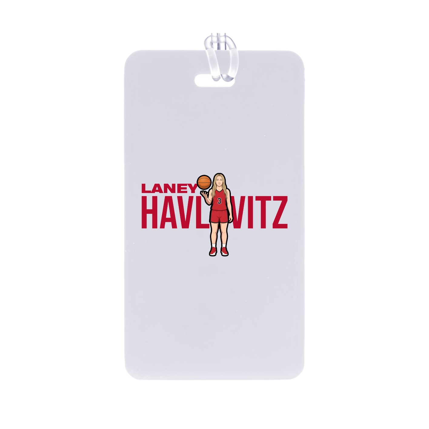 Bag Tag — Player Name in Classic