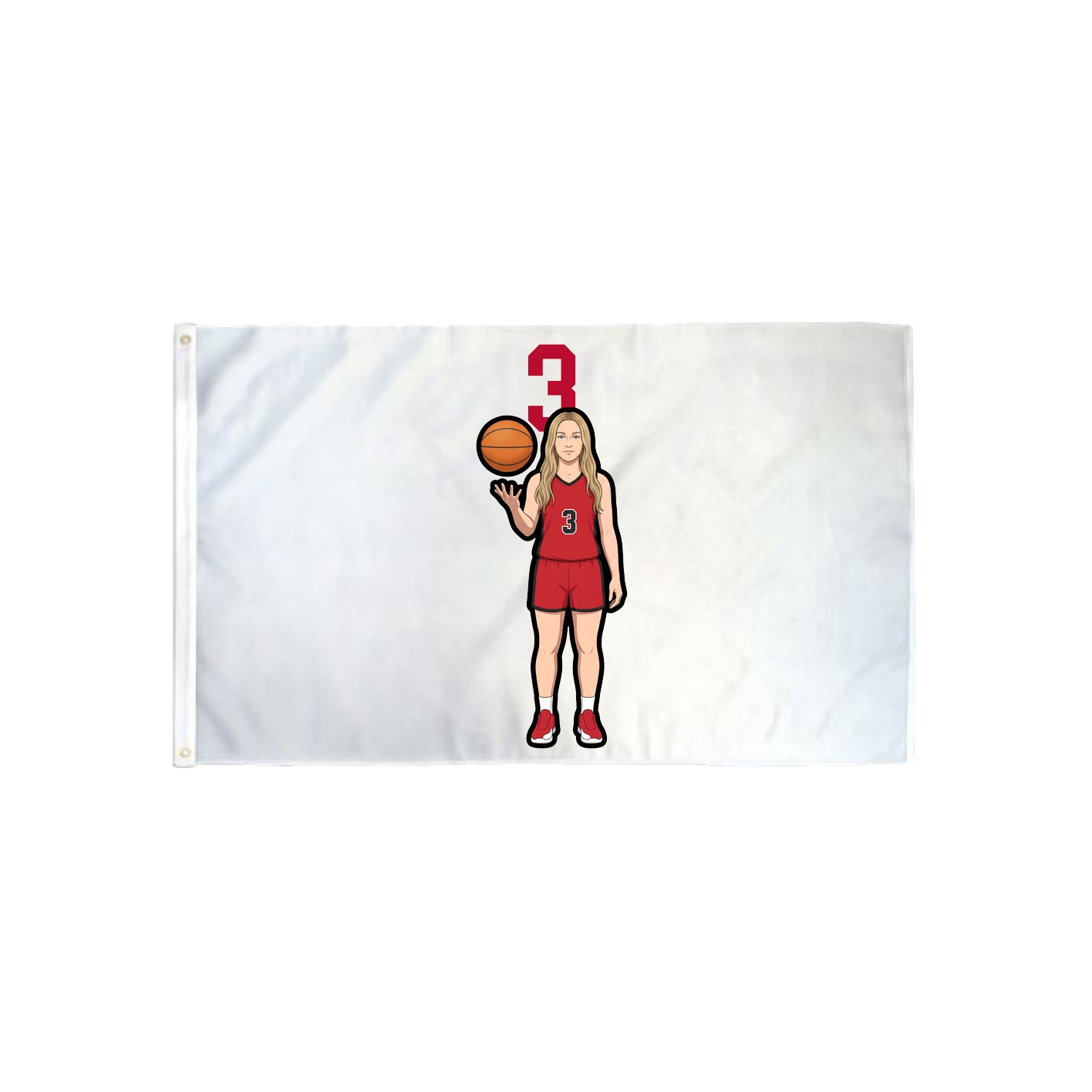 3x5 Flag — Number Top in Classic