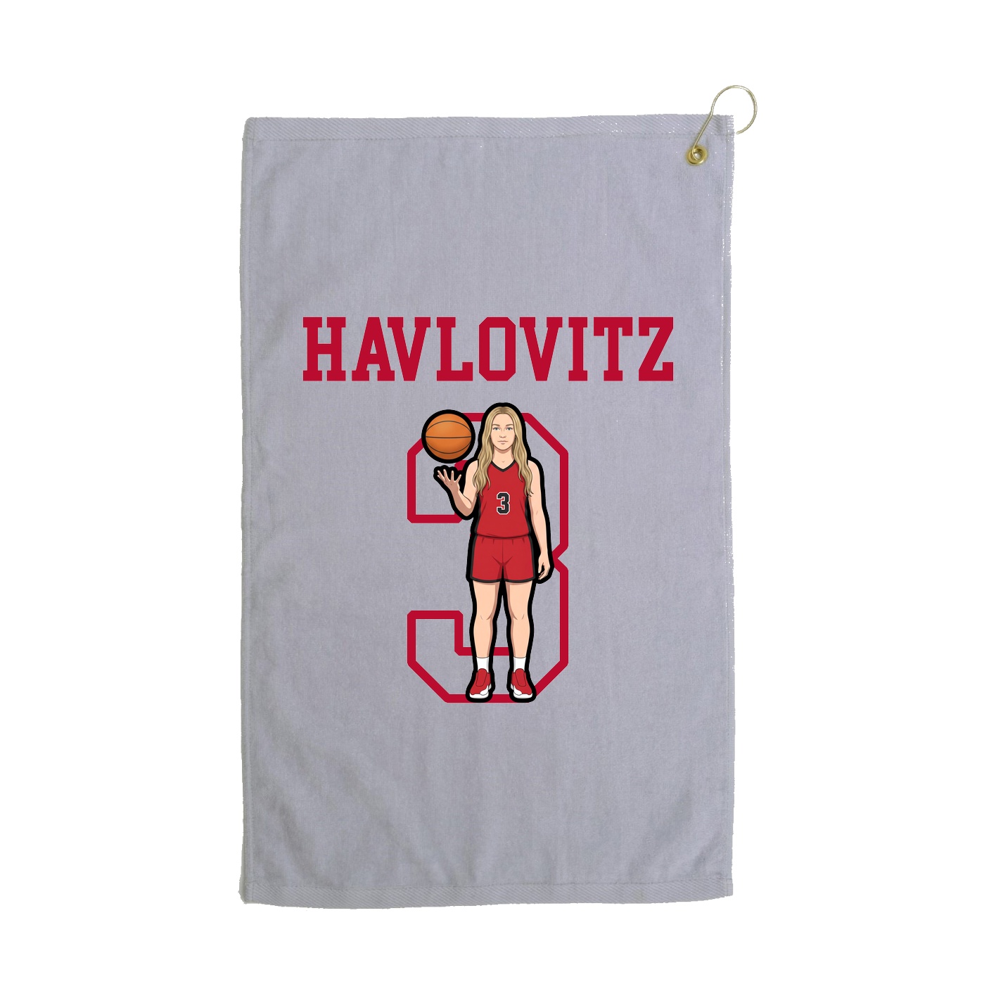 Golf Towel — Shirsey in Grey