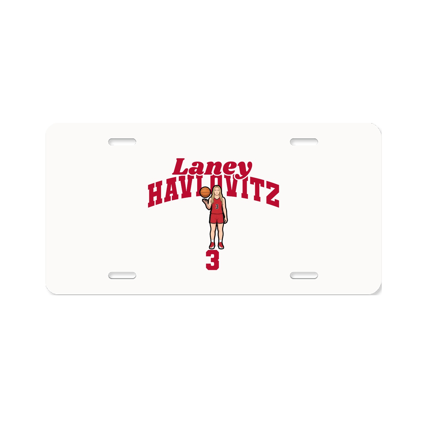 License Plate — Signature Arch in Classic