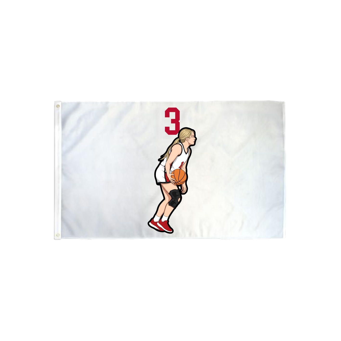 3x5 Flag — Number Top in Classic