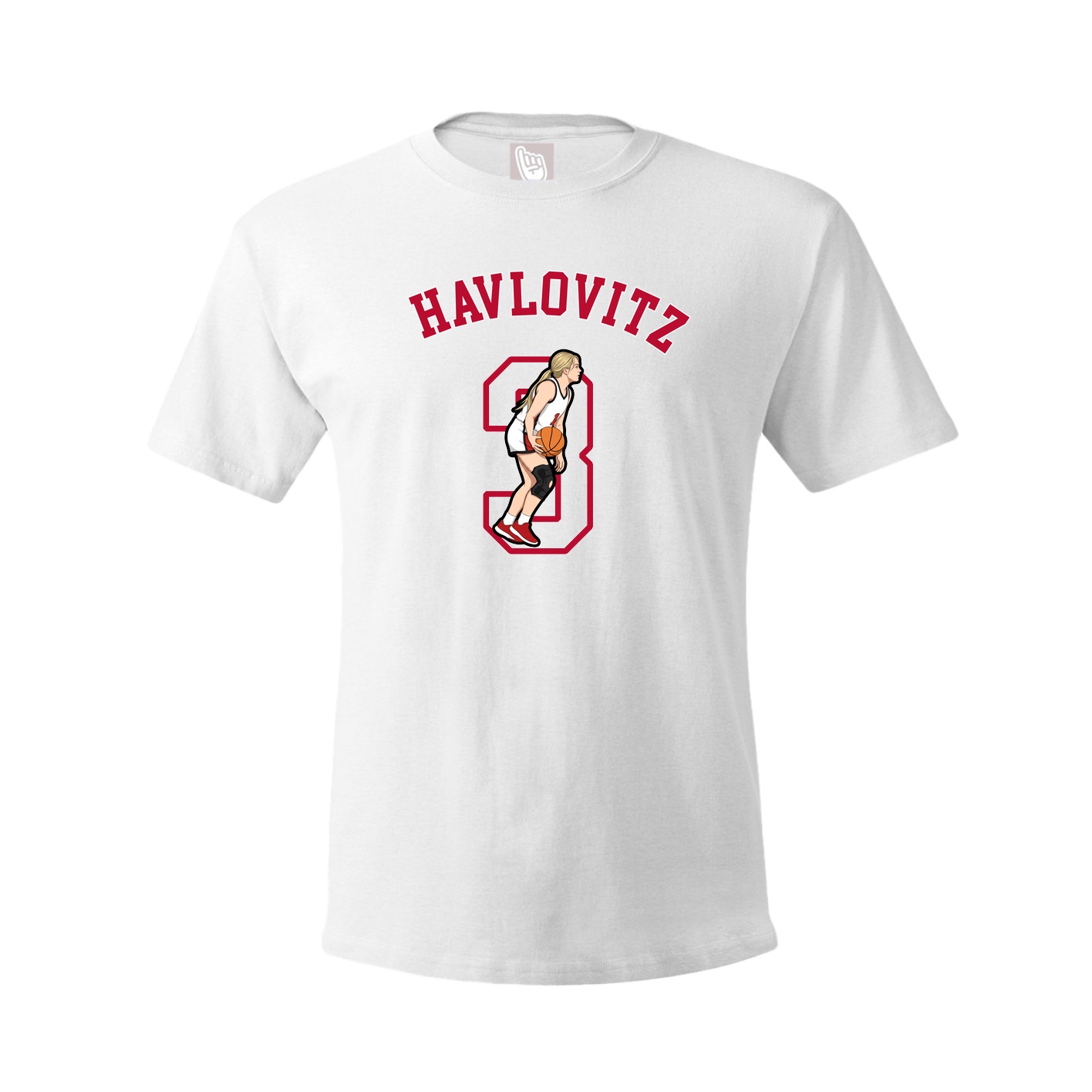 Youth Tee — Shirsey Arch in White