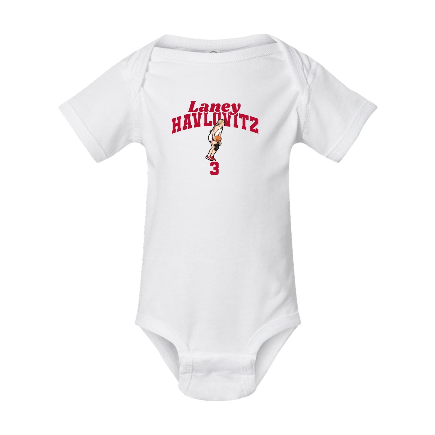 Baby Onesie — Signature Arch in White