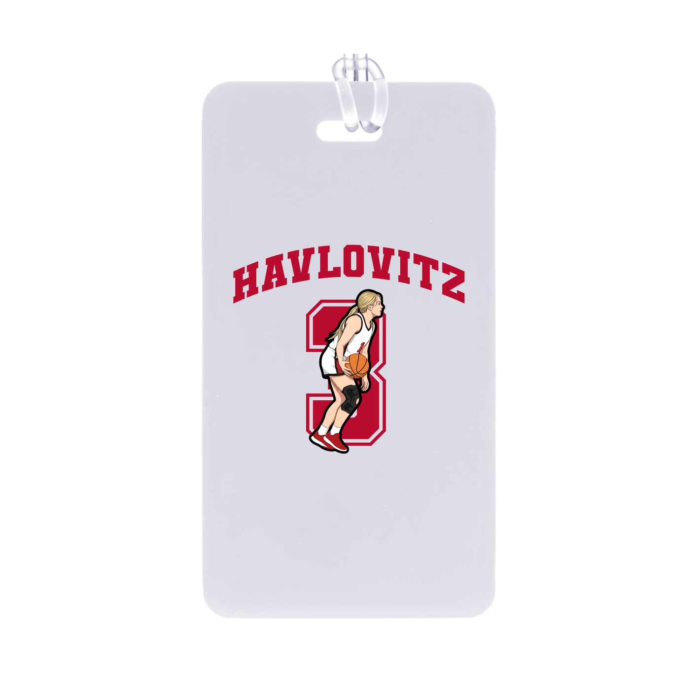 Bag Tag — Number in Classic