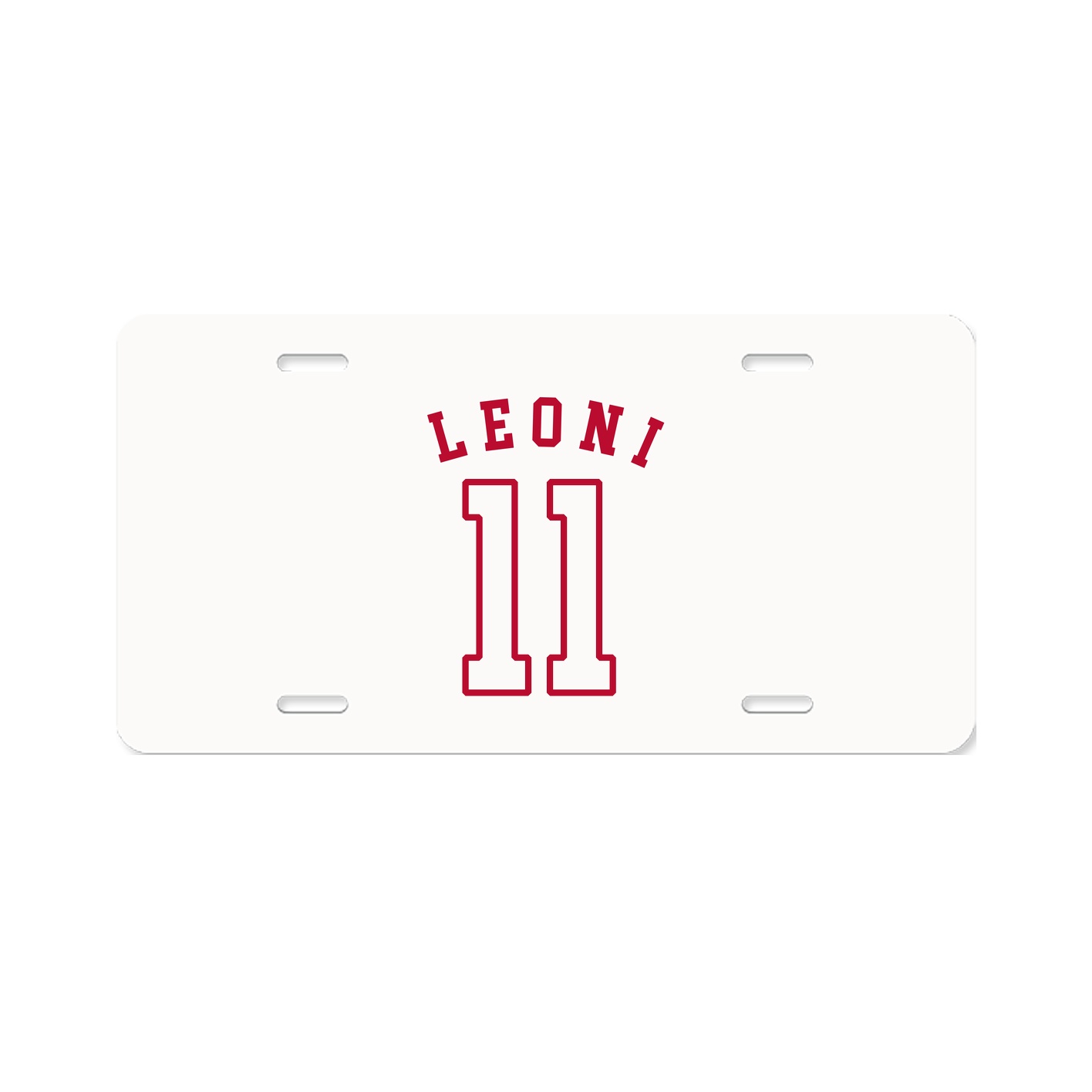License Plate — Shirsey Arch in Classic