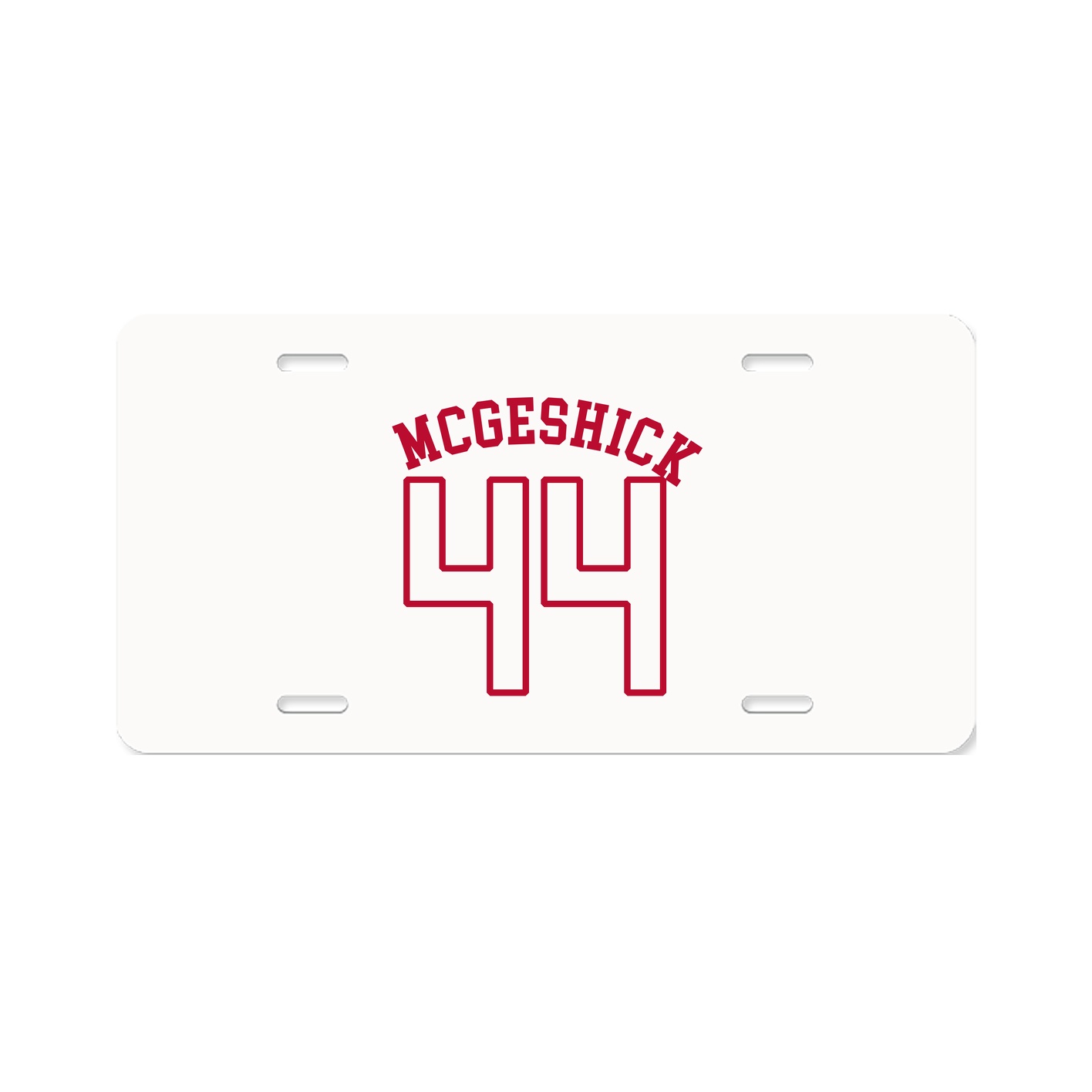 License Plate — Shirsey Arch in Classic
