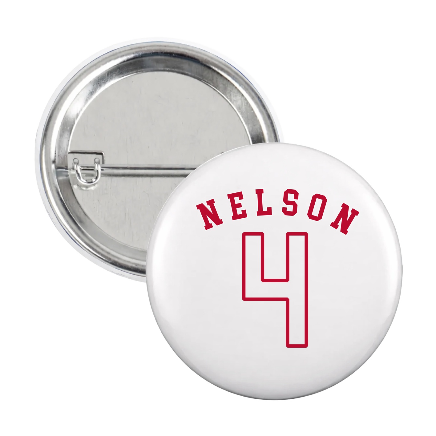 Game Day Button — Shirsey Arch in White
