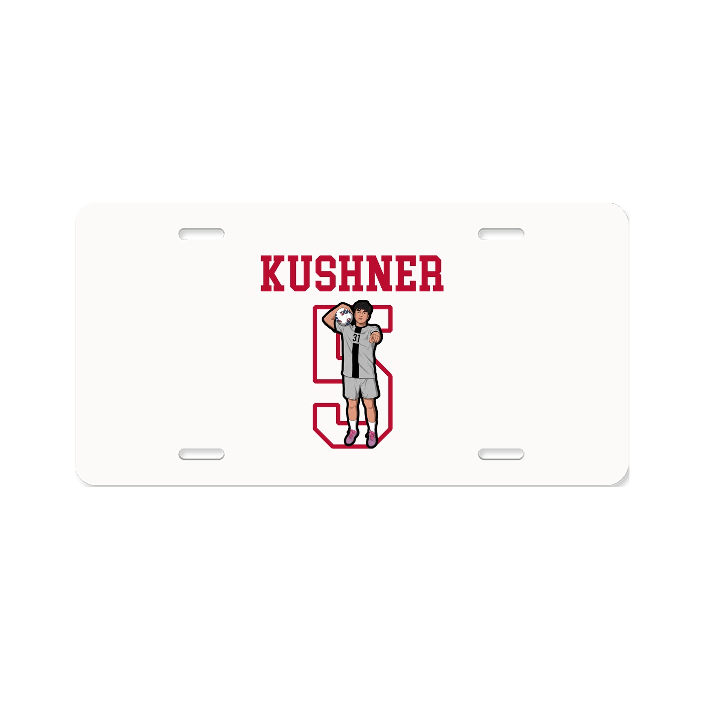 License Plate — Shirsey in Classic