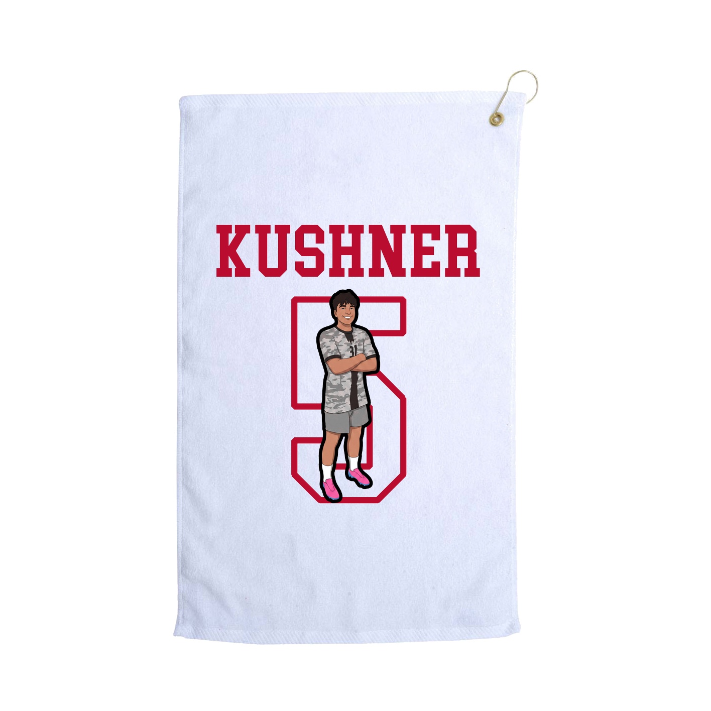 Golf Towel — Shirsey in White