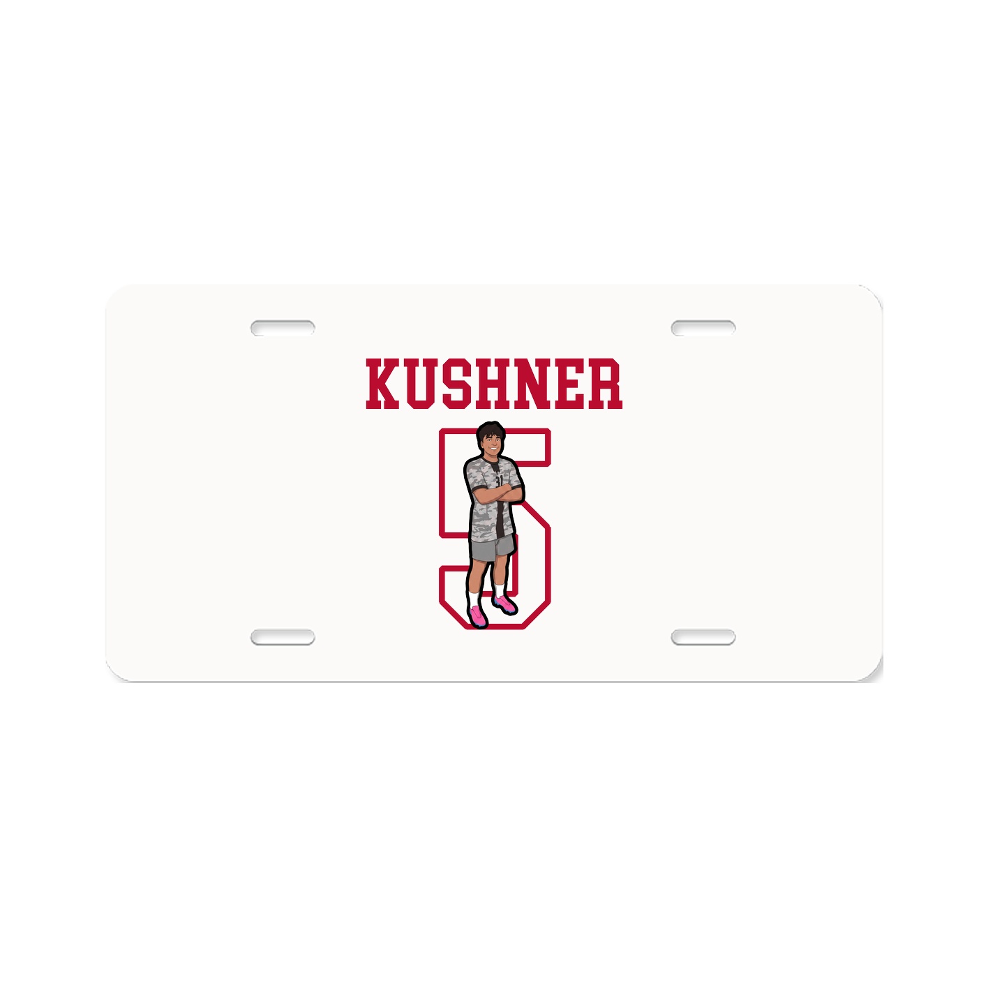 License Plate — Shirsey in Classic