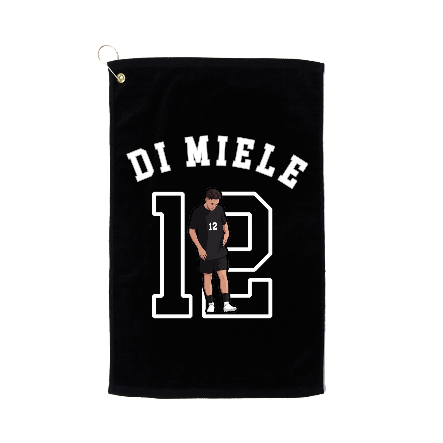 Golf Towel — Shirsey Arch in Black