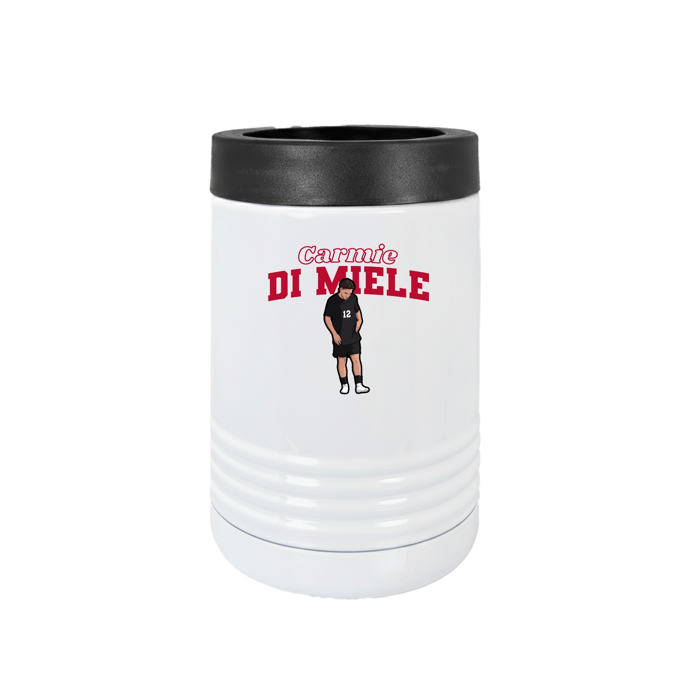Beverage Holder — Name Arch in White