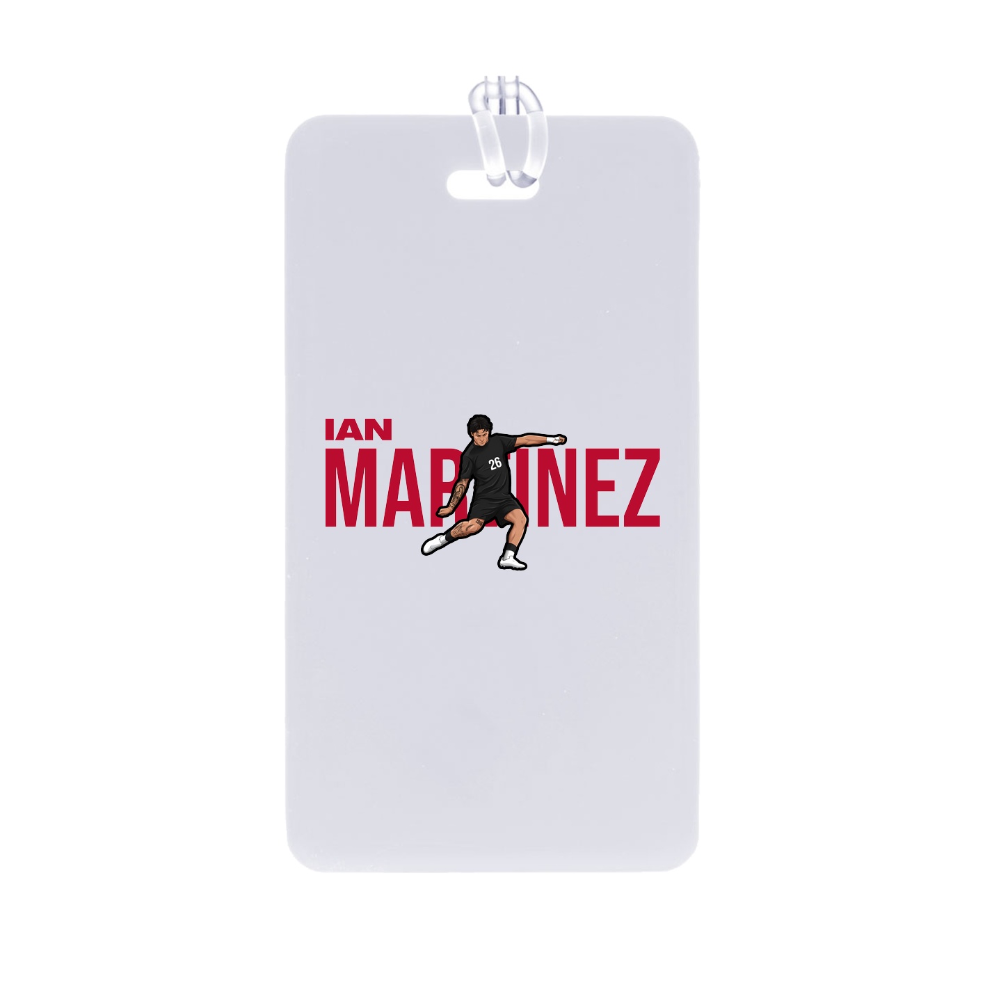 Bag Tag — Player Name in Classic