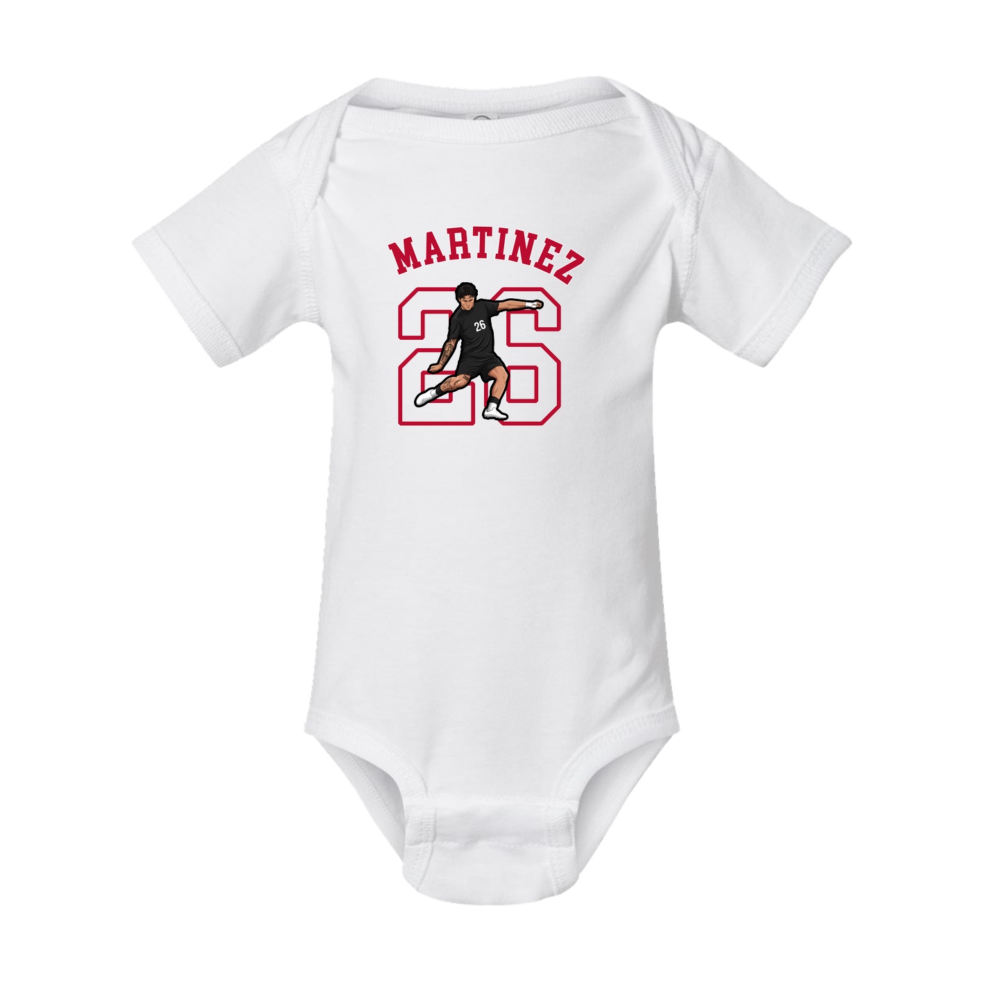 Baby Onesie — Shirsey Arch in White