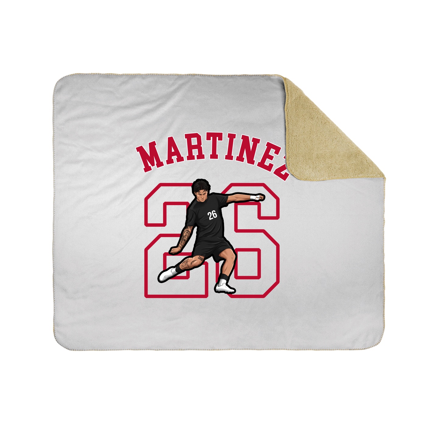 Throw Blanket — Shirsey Arch in White