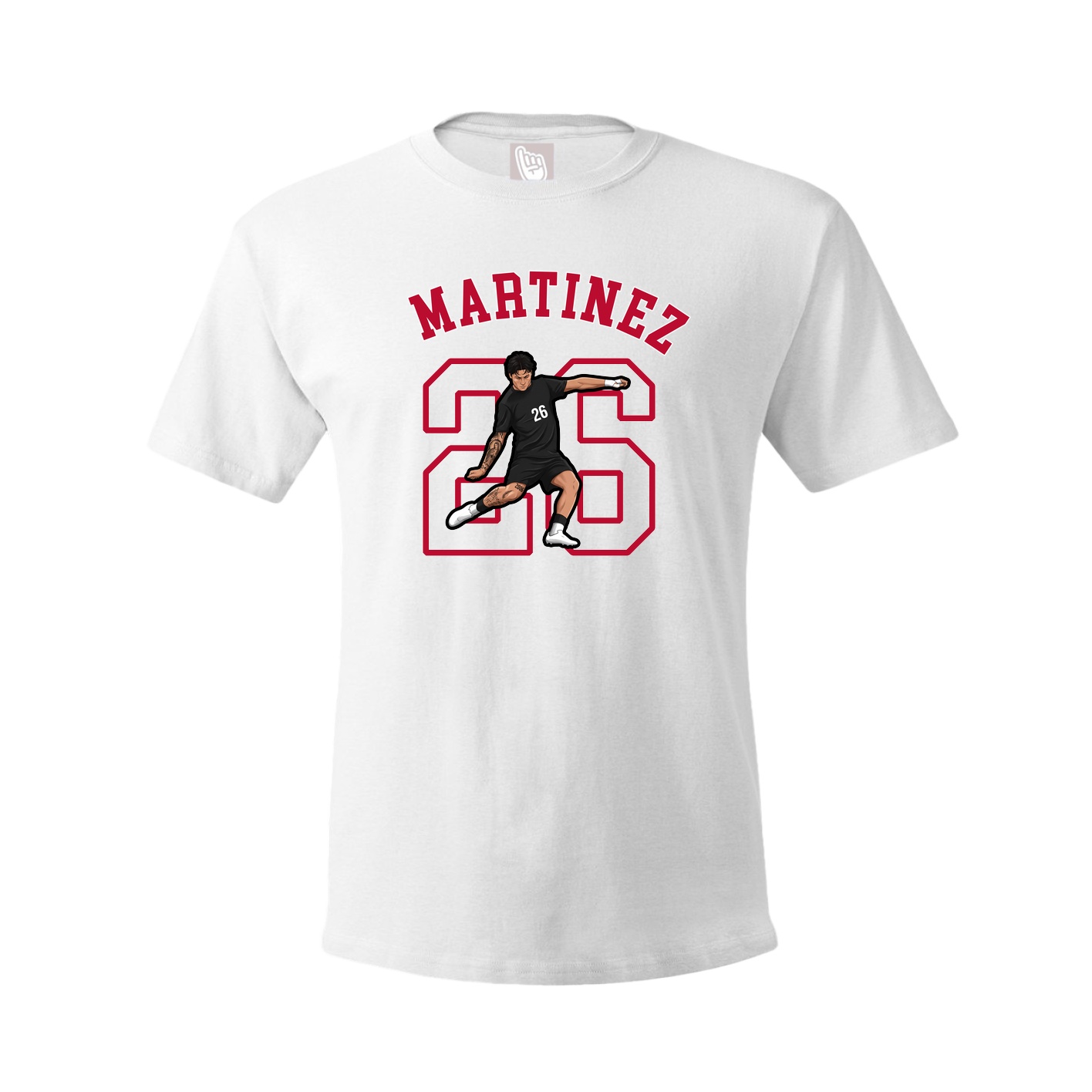 Youth Tee — Shirsey Arch in White