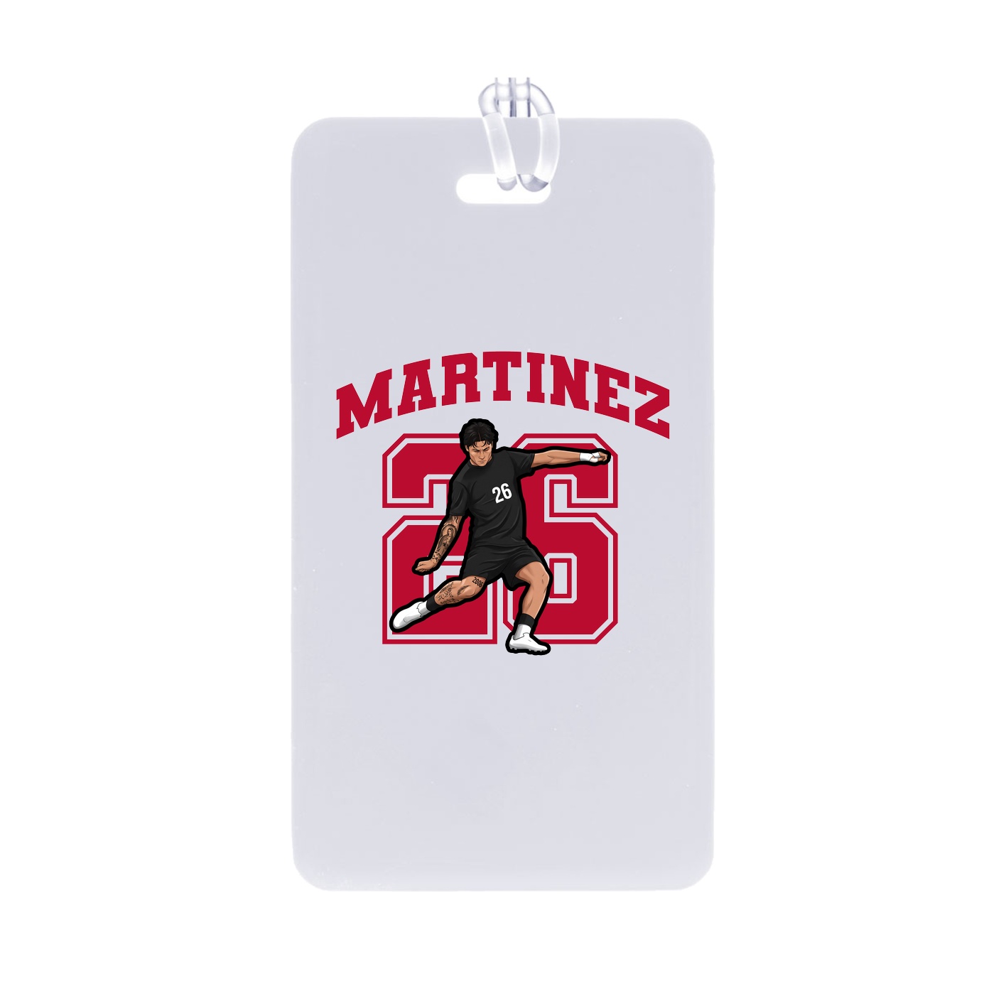 Bag Tag — Number in Classic