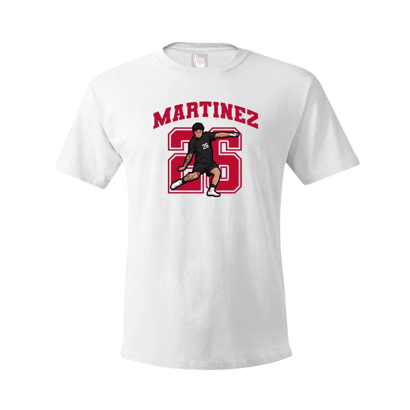 Tee — Number in White