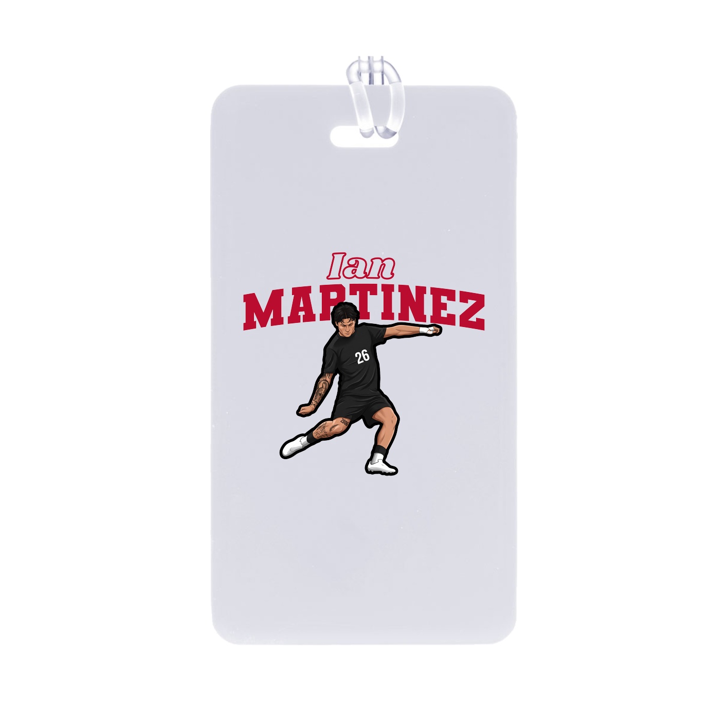 Bag Tag — Name Arch in Classic