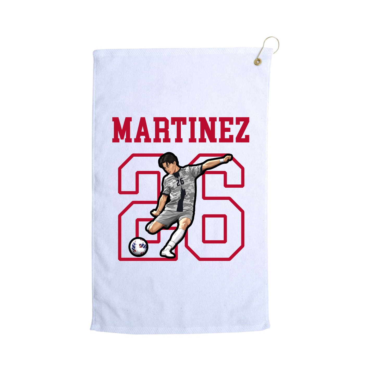 Golf Towel — Shirsey in White