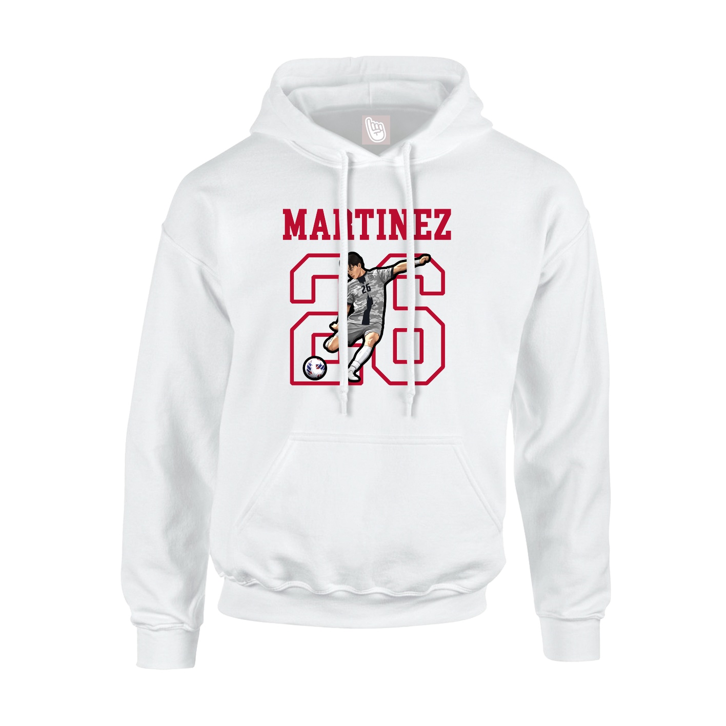 Youth Hoodie — Shirsey in White