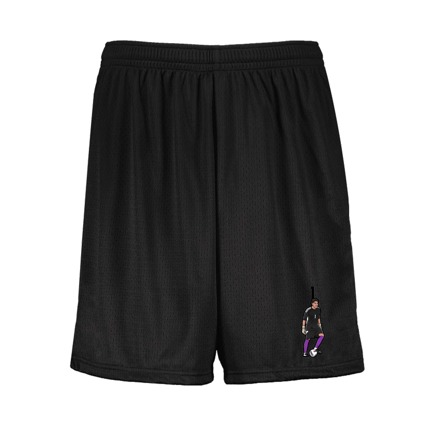Shorts — Number Top in Black