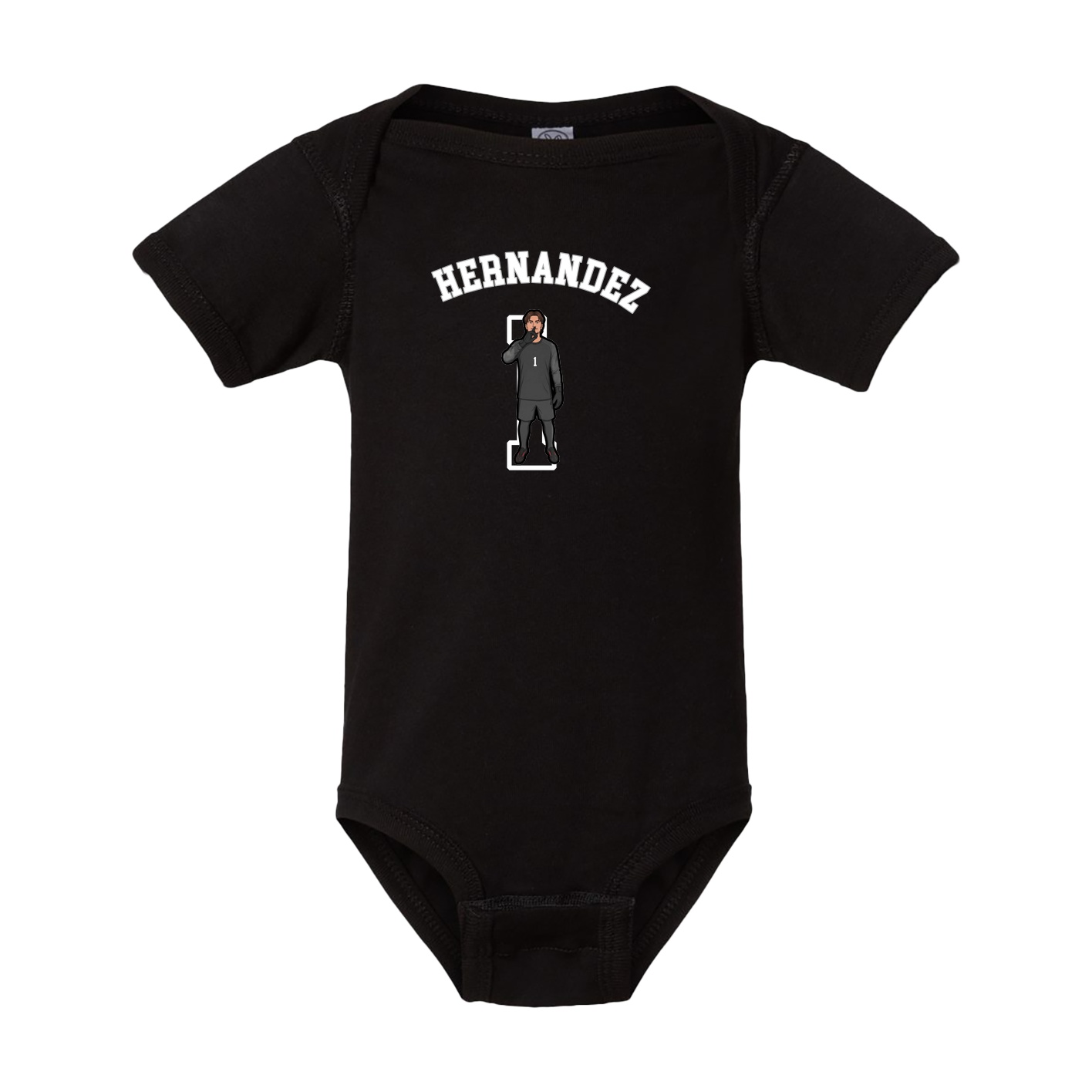 Baby Onesie — Shirsey Arch in Black