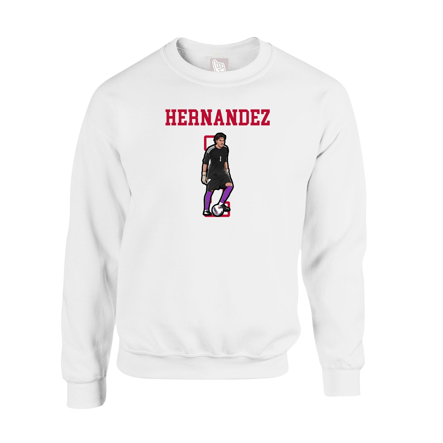 Fleece Crew — Shirsey in White
