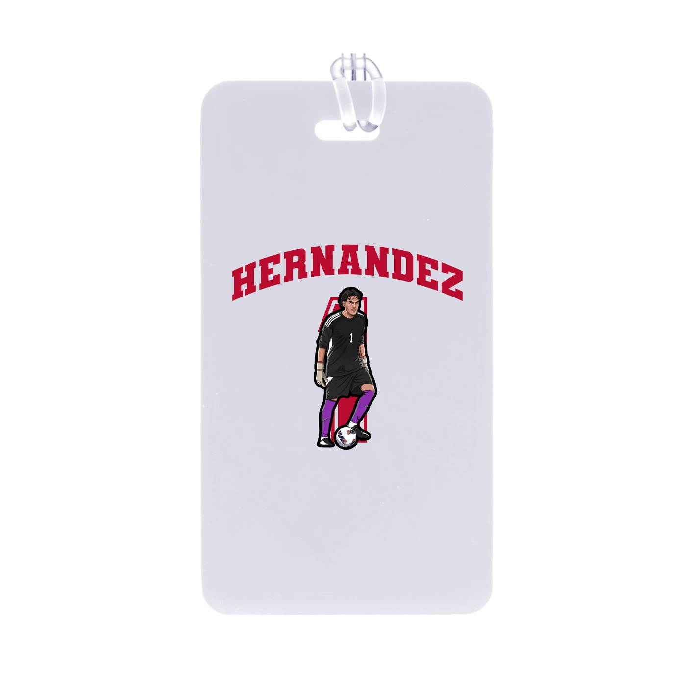 Bag Tag — Number in Classic