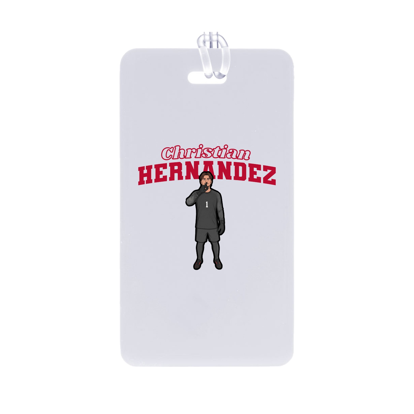 Bag Tag — Name Arch in Classic