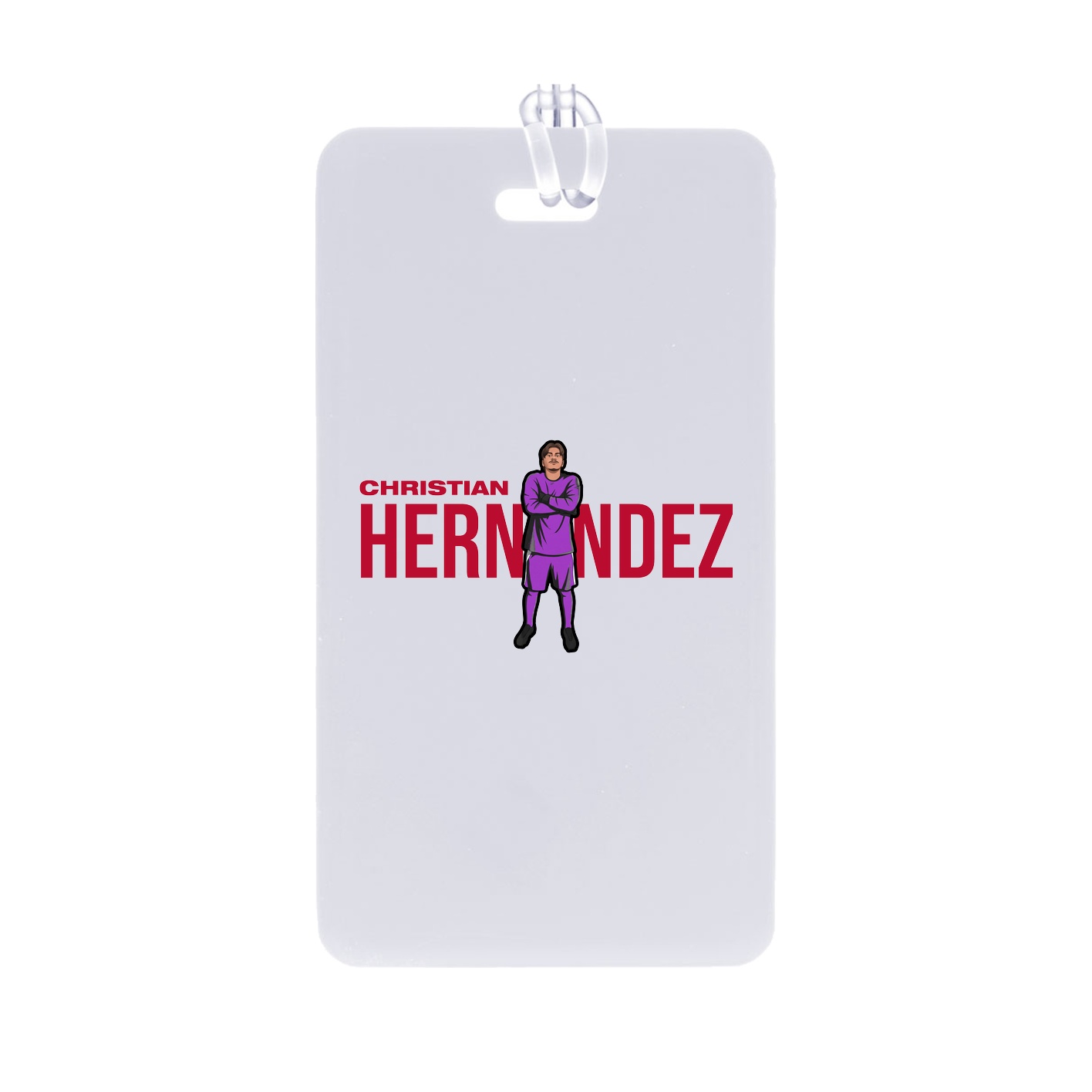 Bag Tag — Player Name in Classic