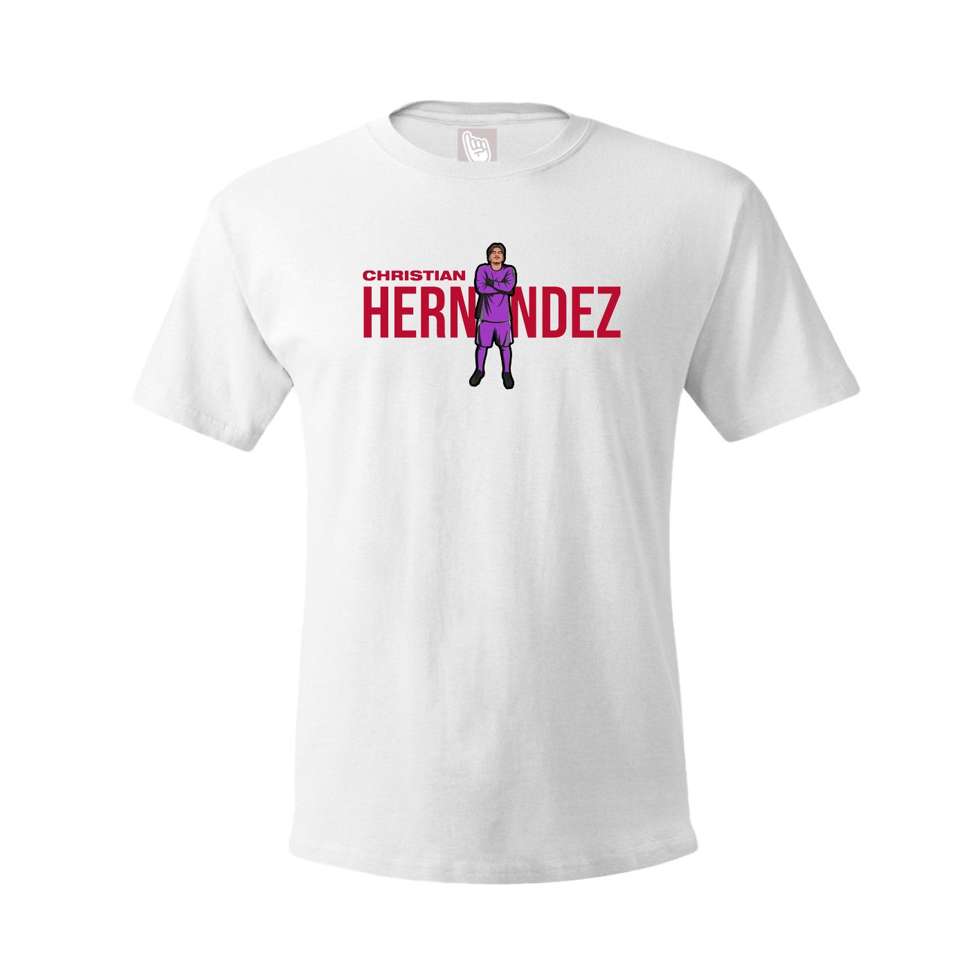 Tee — Player Name in White
