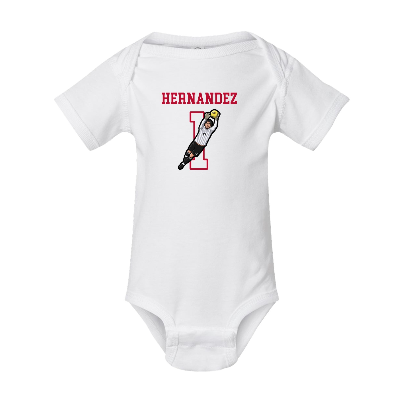 Baby Onesie — Shirsey in White