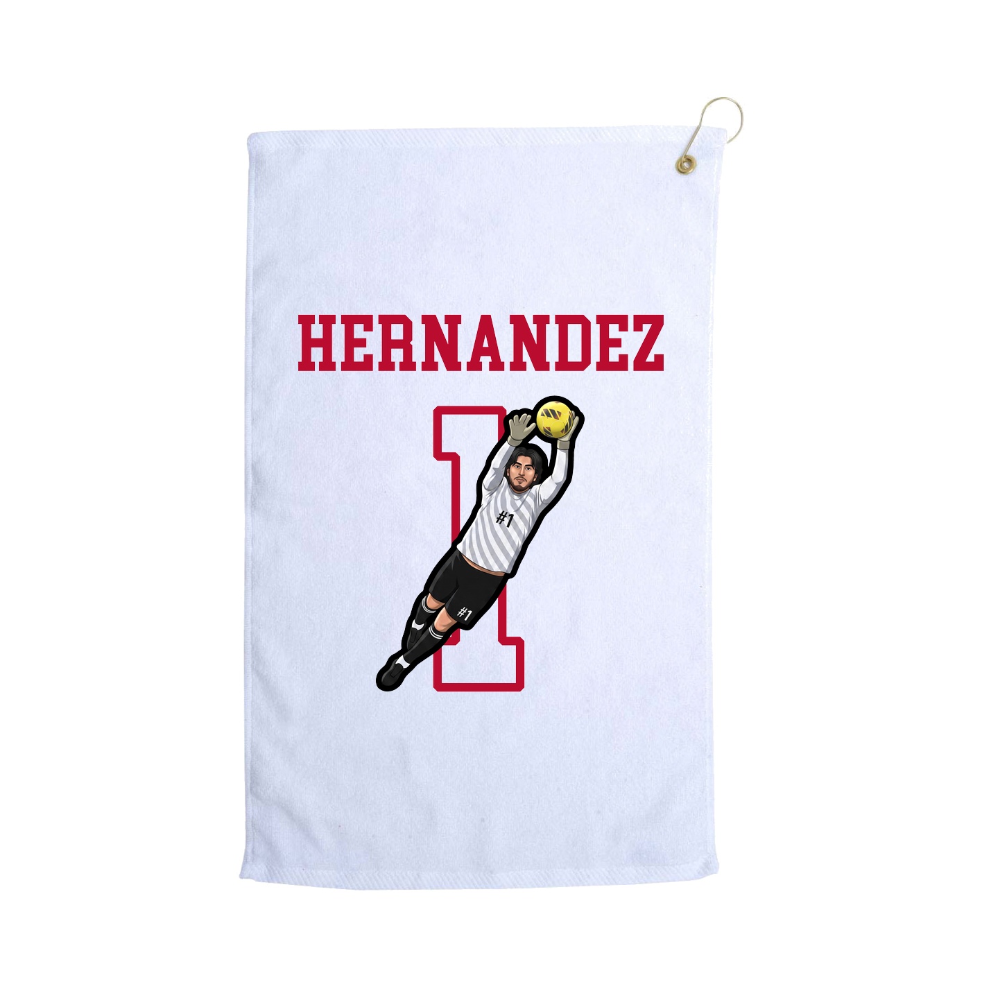 Golf Towel — Shirsey in White